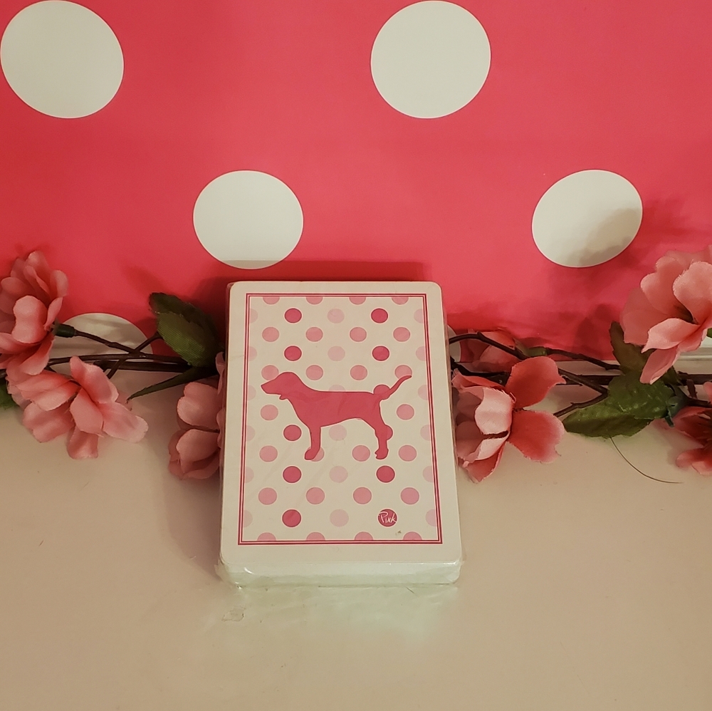 Victoria's Secret PINK Dog Playing Cards